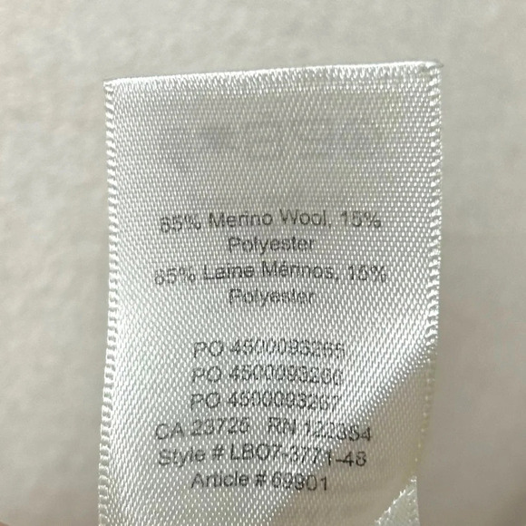 Aritzia Wilfred Free Diane Wool Mockneck Sweater Birch  White - Picture 7 of 8